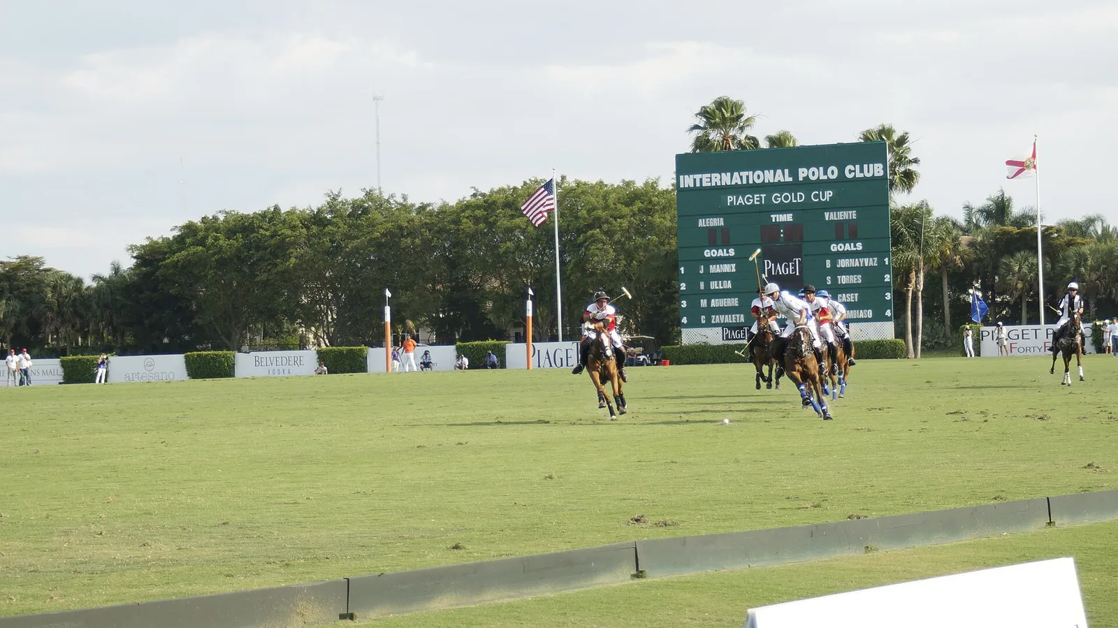 High-goal polo at the International Polo Club in Wellington.