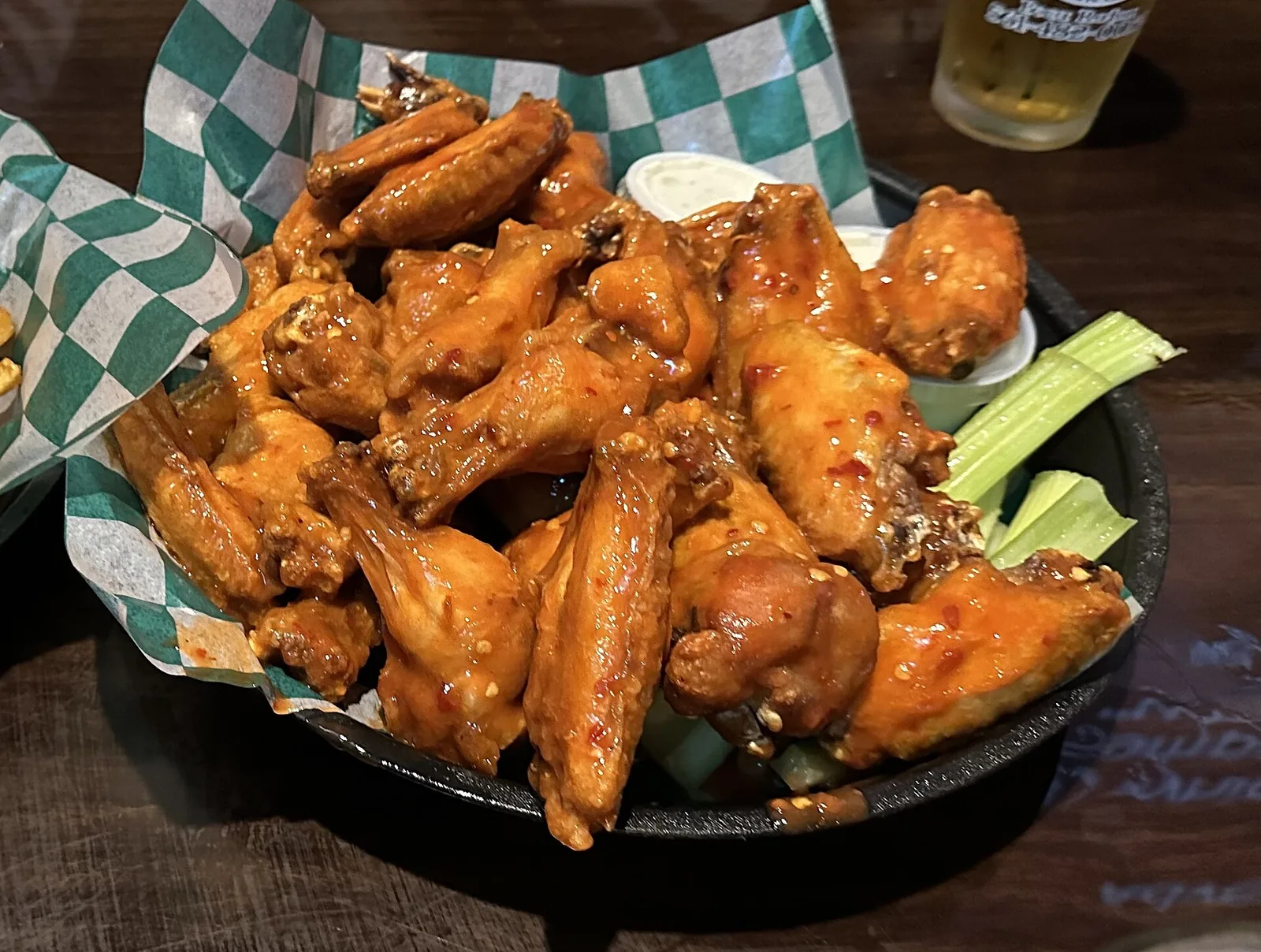 An order of buffalo wings at a sports grill in Boca Raton, Florida. The photo was not taken at a Wellington restaurant.
